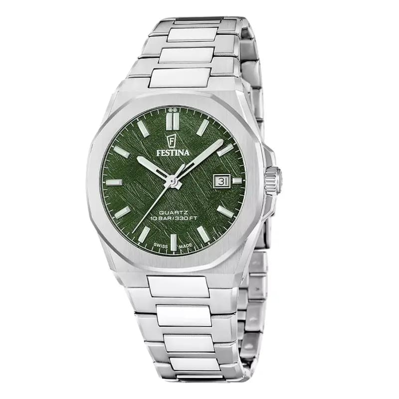 Festina Swiss Made Montre Classic Steel F20100/2
