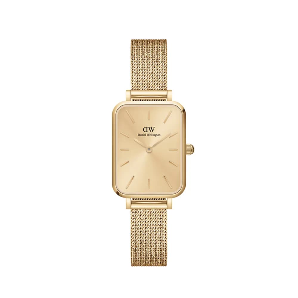 Daniel Wellington Montre quartz Femme Quadro Doré jaune