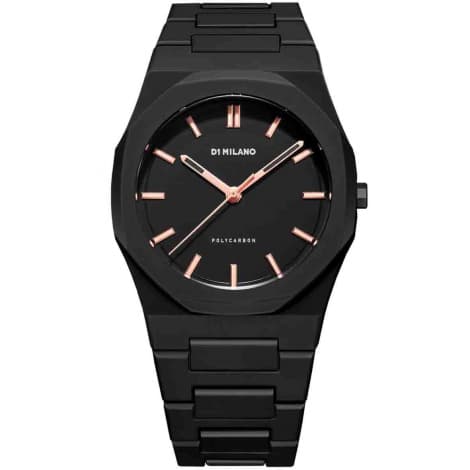 D1 Milano Montre D1 Milano Polycarbon Dawn Light Quartz - 40,5 mm- Cadran Noir - PCBJ12