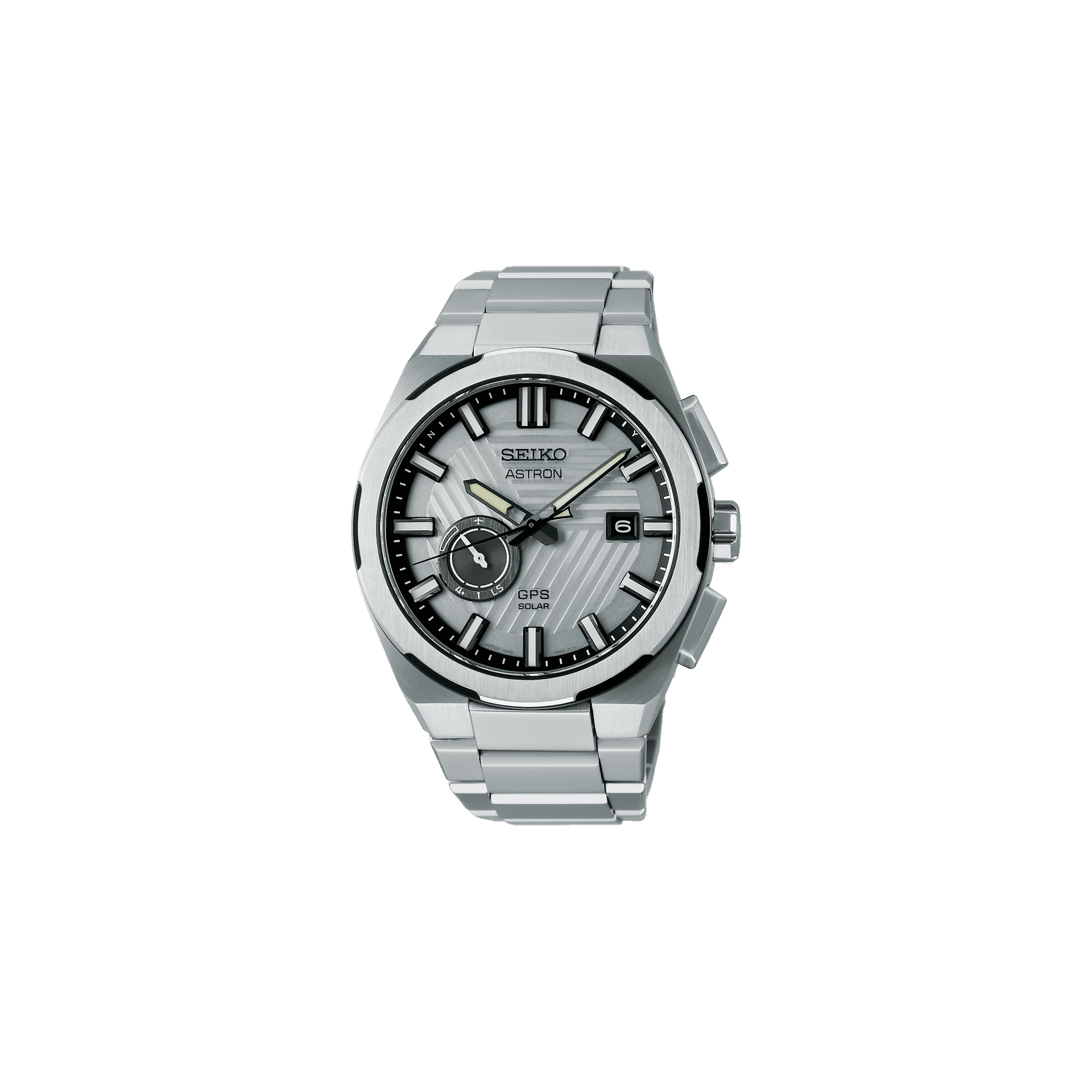 Seiko Astron GPS Solar — titane gris
