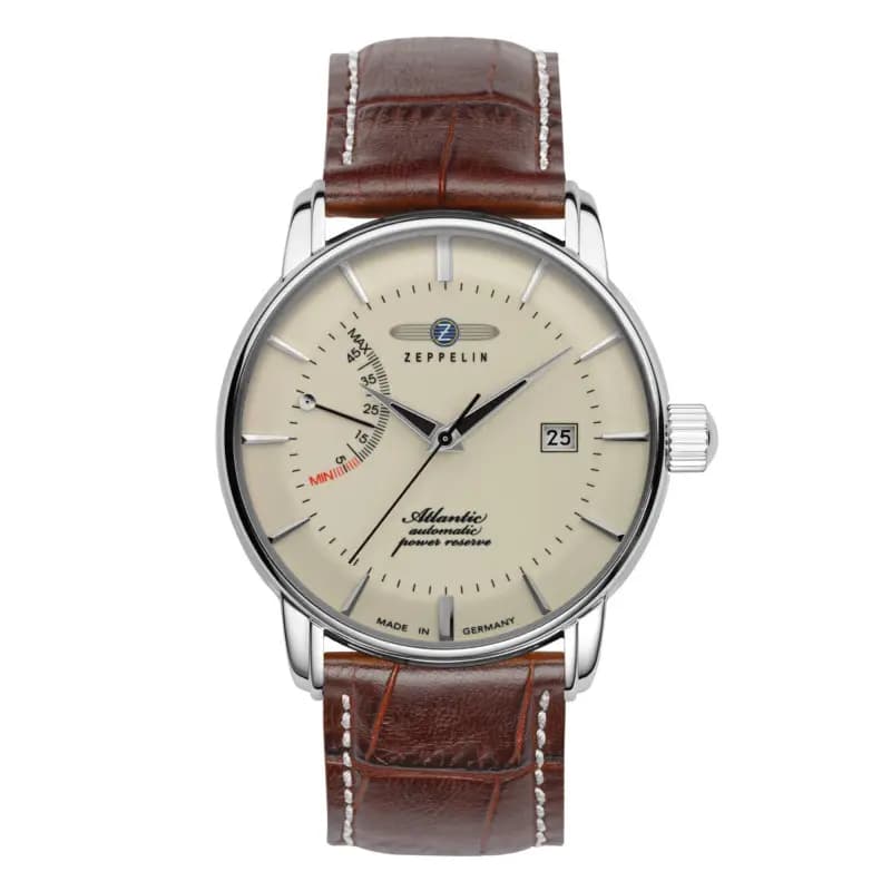 Zeppelin Montre Atlantic Automatic Cadran Beige 84625