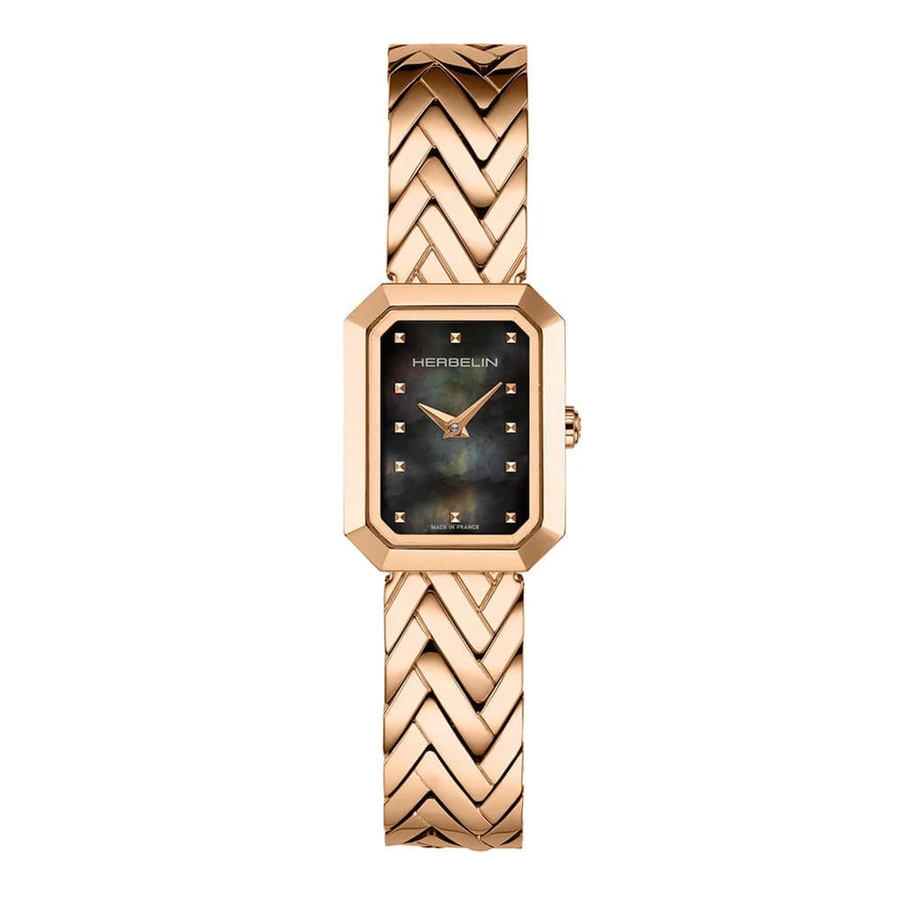 Michel Herbelin Montre Herbelin Octogône Nacre Noire