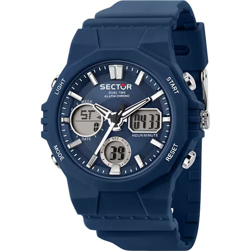 Sector Montre Mixte Sector Polyuréthane Bleu R3251238002