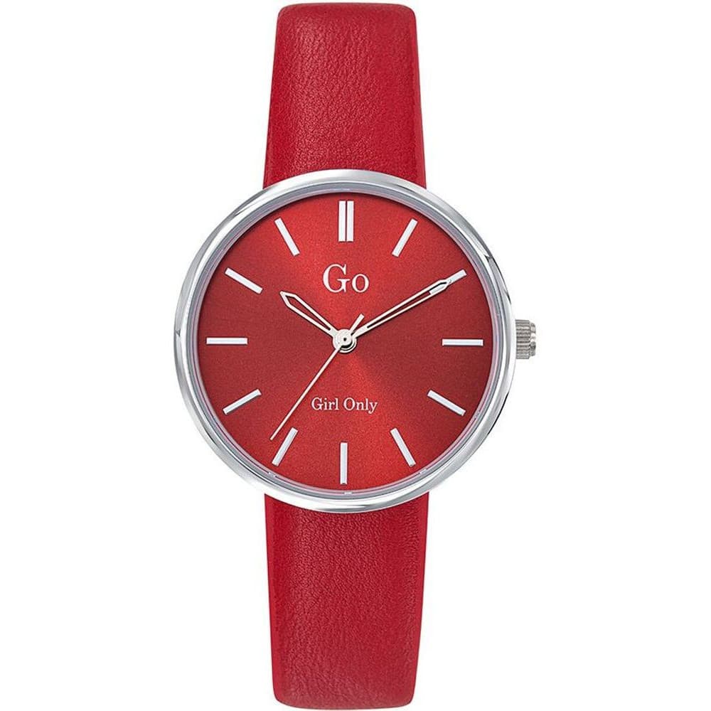 GO Mademoiselle Montre GO Mademoiselle en Cuir Rouge