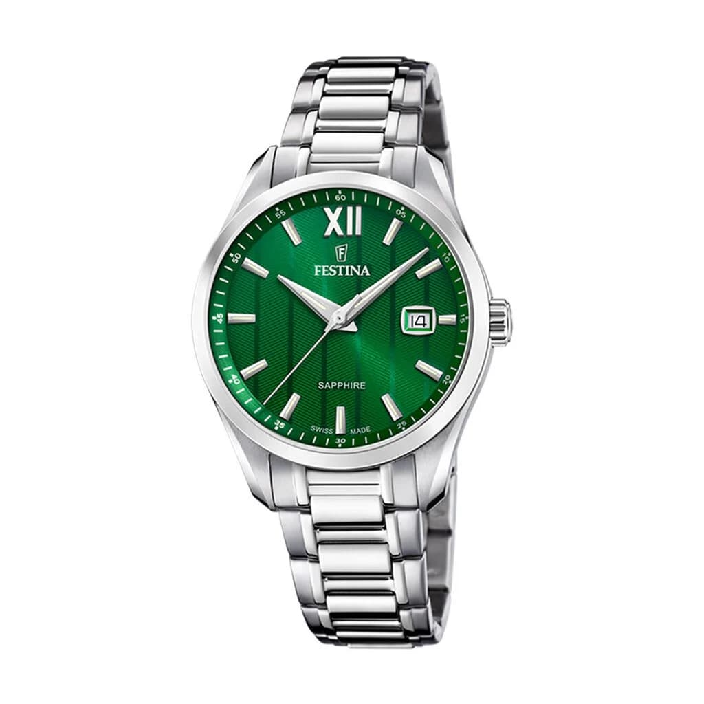 Festina Swiss Made Montre Festina Swiss Made 37,5 Vert