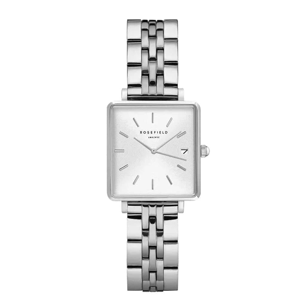 Rosefield Montre Rosefield the Mini Boxy Blanc