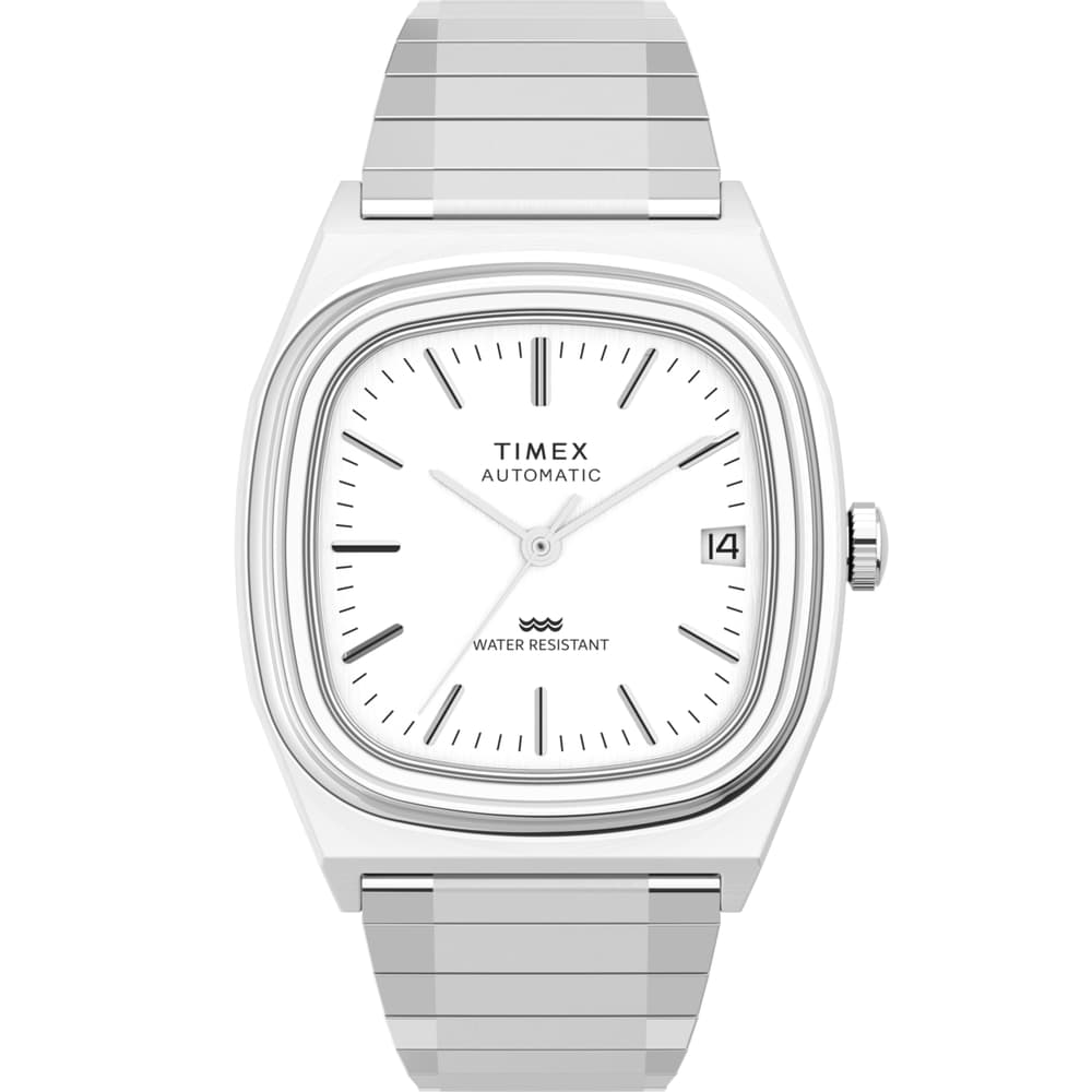 Timex Montre automatique Homme E line Blanc