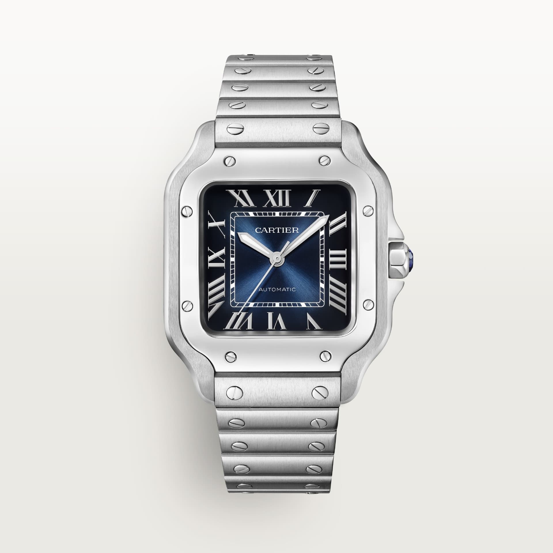 Cartier Santos — boîtier acier