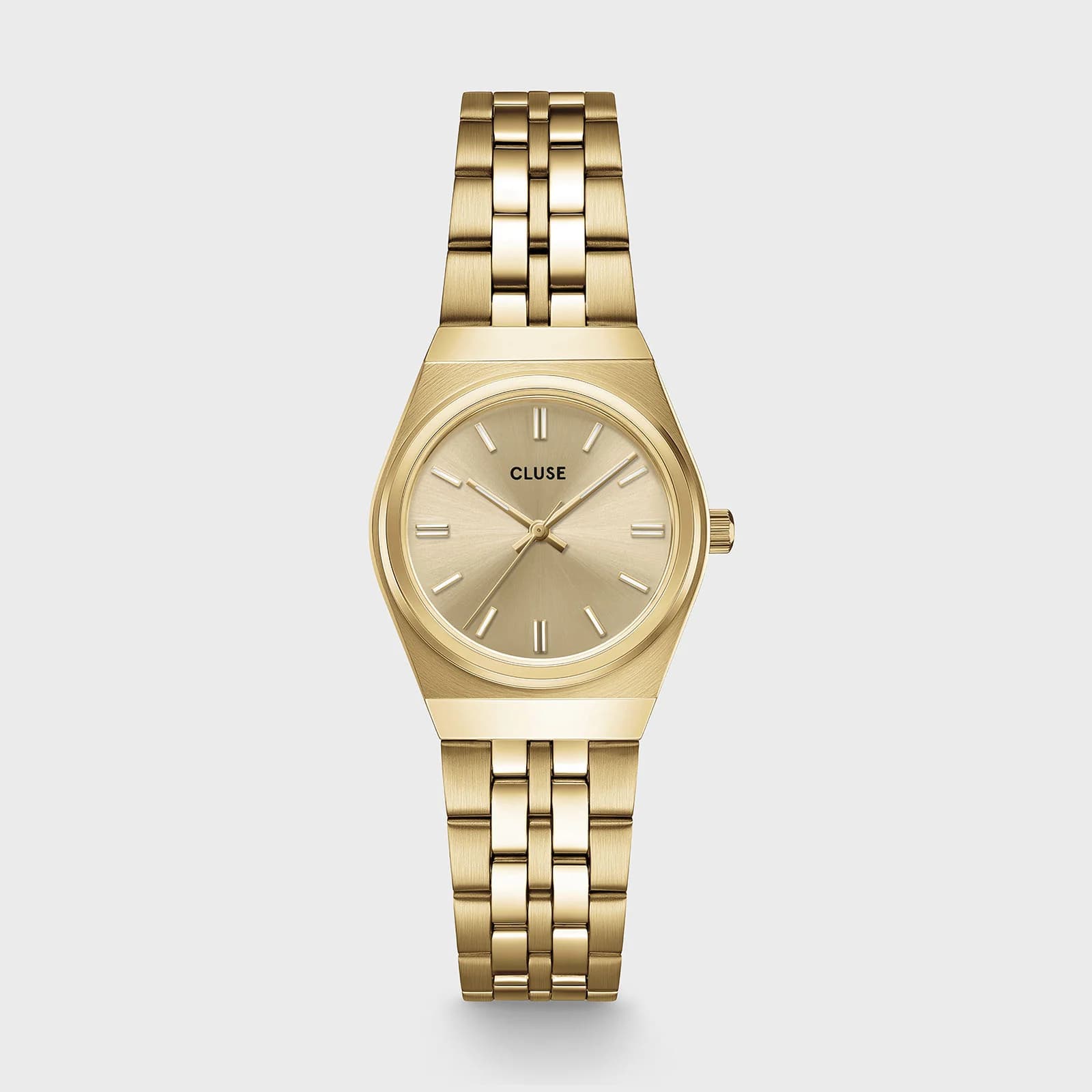 Cluse Retro 70s Mini — acier doré