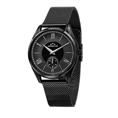Chronostar Montre Homme CHRONOSTAR TOBEDEFINE en Métal, Acier et PVD Noir