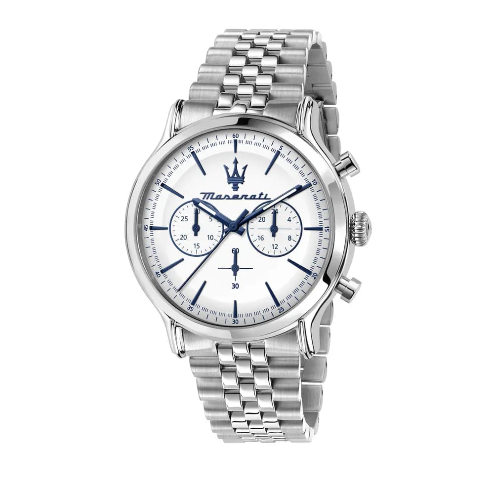 Maserati Montre quartz Homme Epoca Blanc