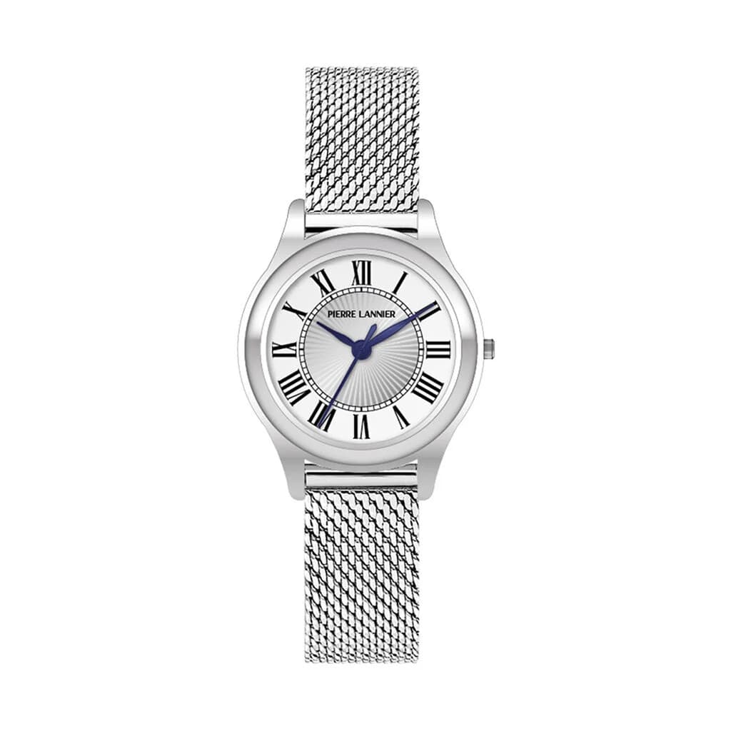 Pierre Lannier Montre Pierre Lannier Collection Pya en Acier Argenté