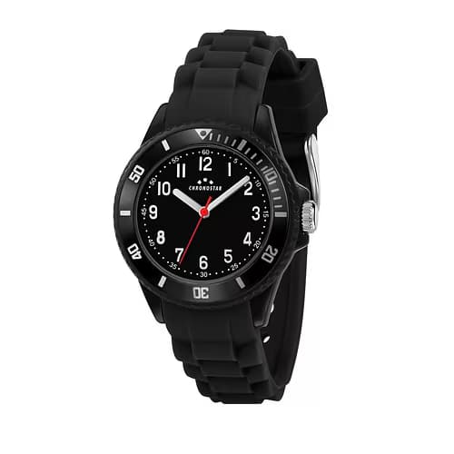 Chronostar Montre Analogique Enfant Chronostar Silicone Noir R3751288004