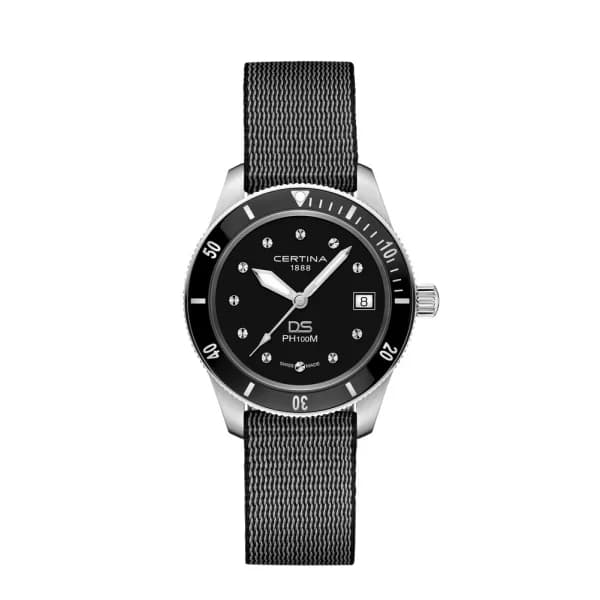 Certina Montre Certina DS PH100M Lady Quartz Cadran Noir