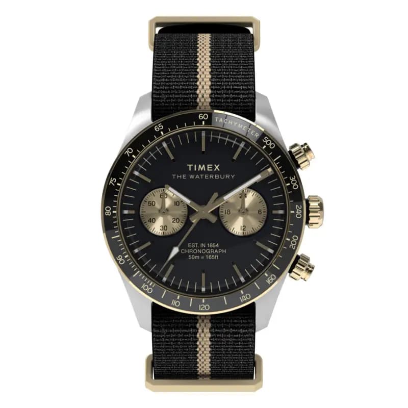 Timex Montre Waterbury Heritage Chronograph 39mm TW2Y35400