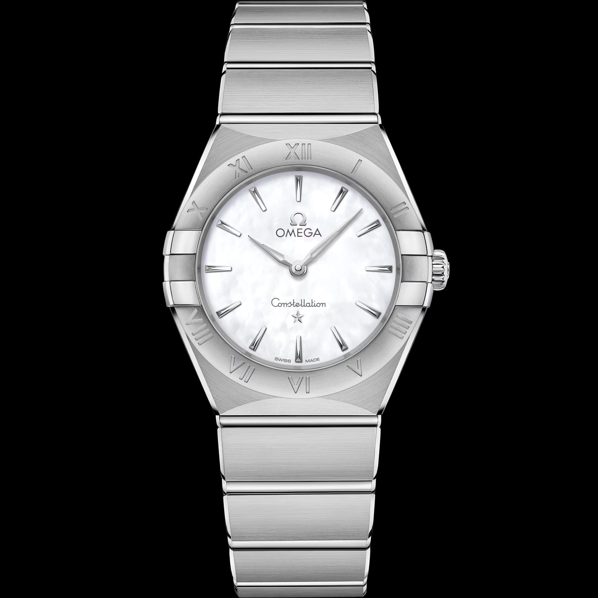Omega Constellation 28 mm, acier sur acier
