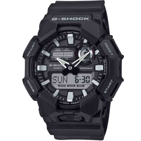 Casio Montre GShock Classic - Série GA-010 - Noir 55.1 x 51.9 mm- GA-010-1A