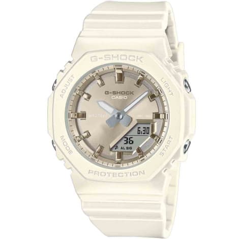 Casio Montre GShock Classic Lady - Série GMA-P2100 - Blanc 46 x 40.2 mm- GMA-P2100ST-7A