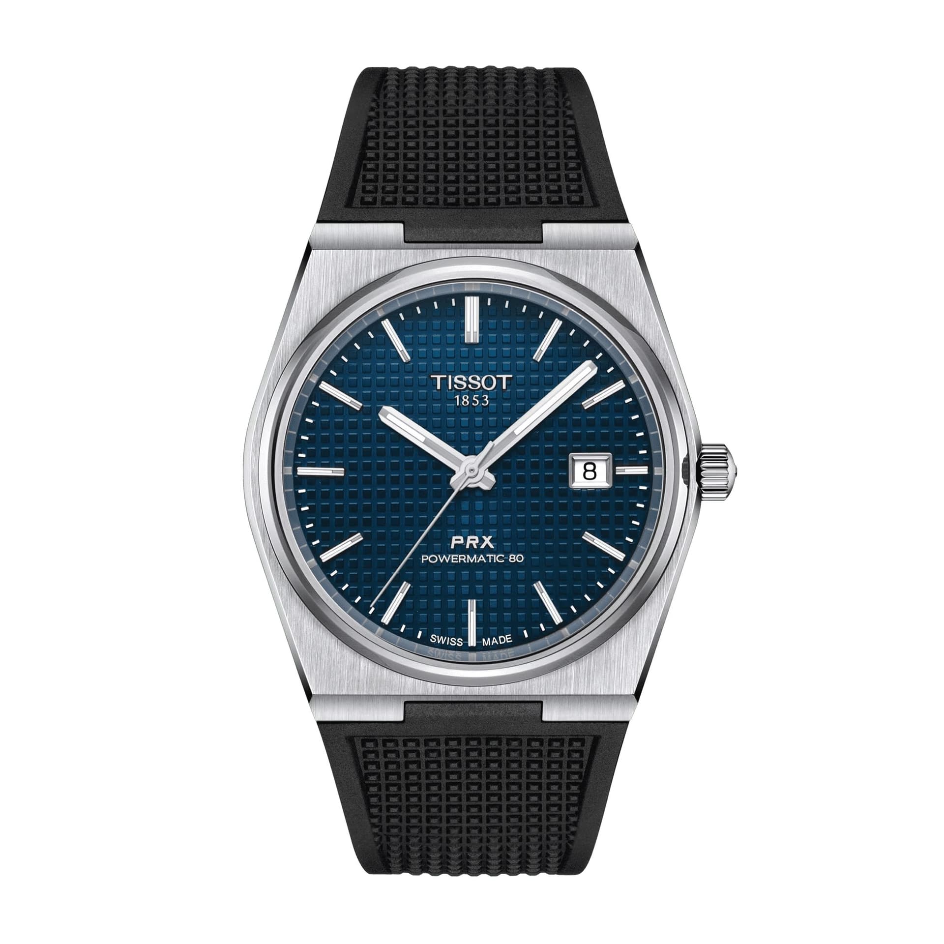 Tissot PRX Powermatic 80 — cadran bleu
