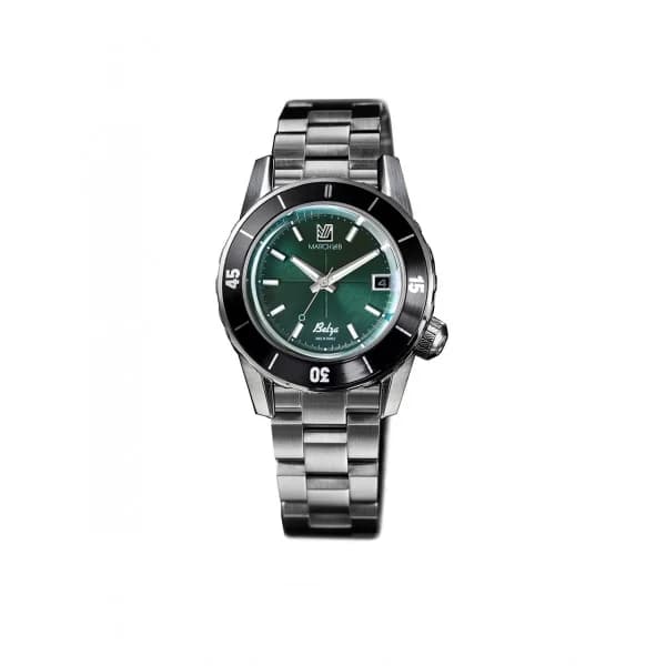 March LA.B Montre MARCH LA.B Belza Automatique Cadran Forest Bracelet Acier