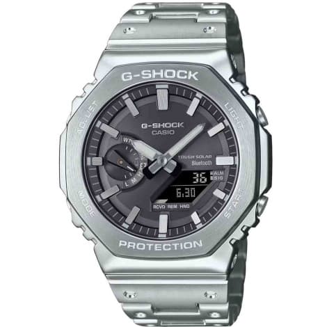 Casio Montre GShock G-Steel - Série GM-B2100 - Argent & Gris 49.8 x 44.4 mm- GM-B2100SD-1A