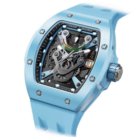 Tsar Bomba Montre Tsar Bomba - Atomic - Tout Céramique - Bleu - TB8226C-02