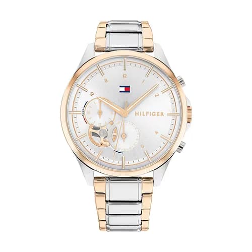 Tommy Hilfiger Montre Femme TOMMY HILFIGER QUINN en Acier Bicolore