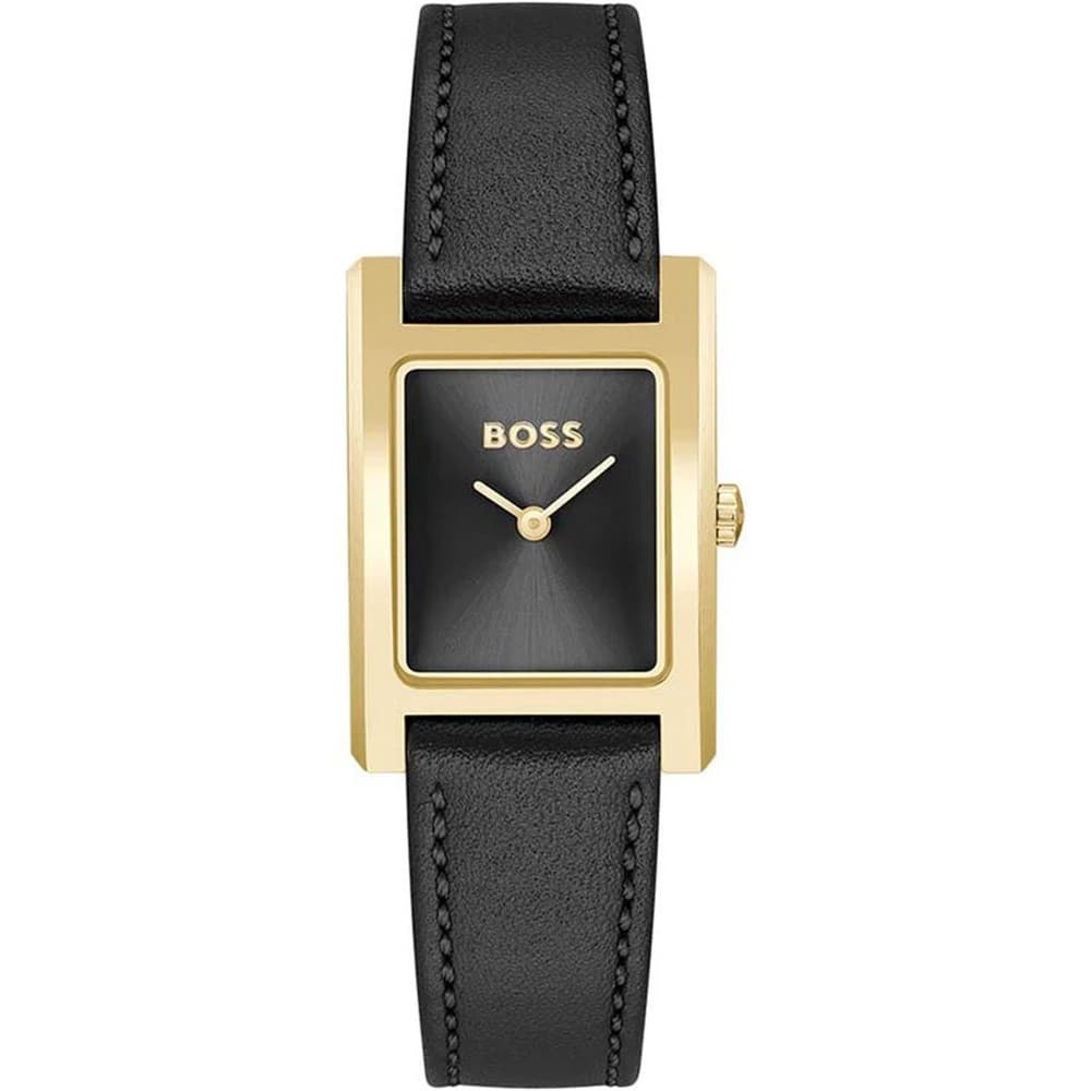 Hugo Boss Montre Boss Collection Lucy en Cuir Noir