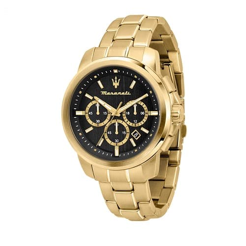 Maserati Montre Analogique Homme Maserati Acier Jaune R8873621013