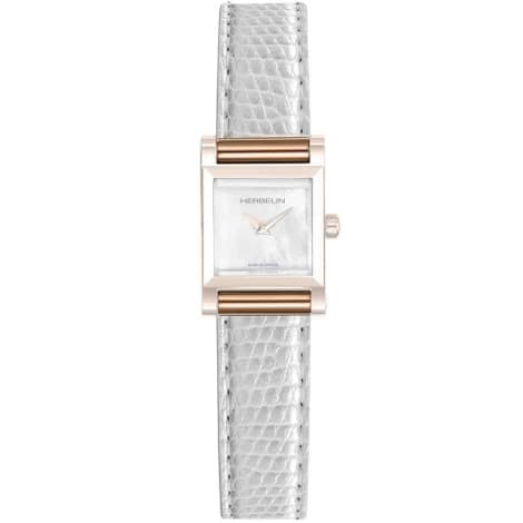 Michel Herbelin Bracelet montre interchangeable Iguana Blanc Blanc - BRAC17048PR19