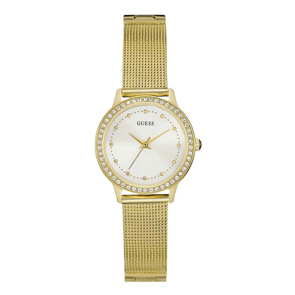 Guess Montre Analogique Femme Guess Acier Jaune W0647L7