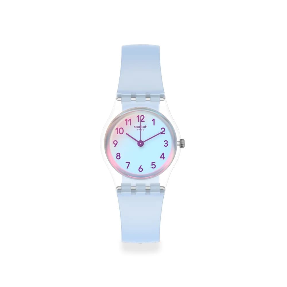 Swatch Montre quartz Femme Lady Bleu