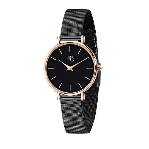 B&G Montre Analogique Femme B&g Métal Noir R3853252544