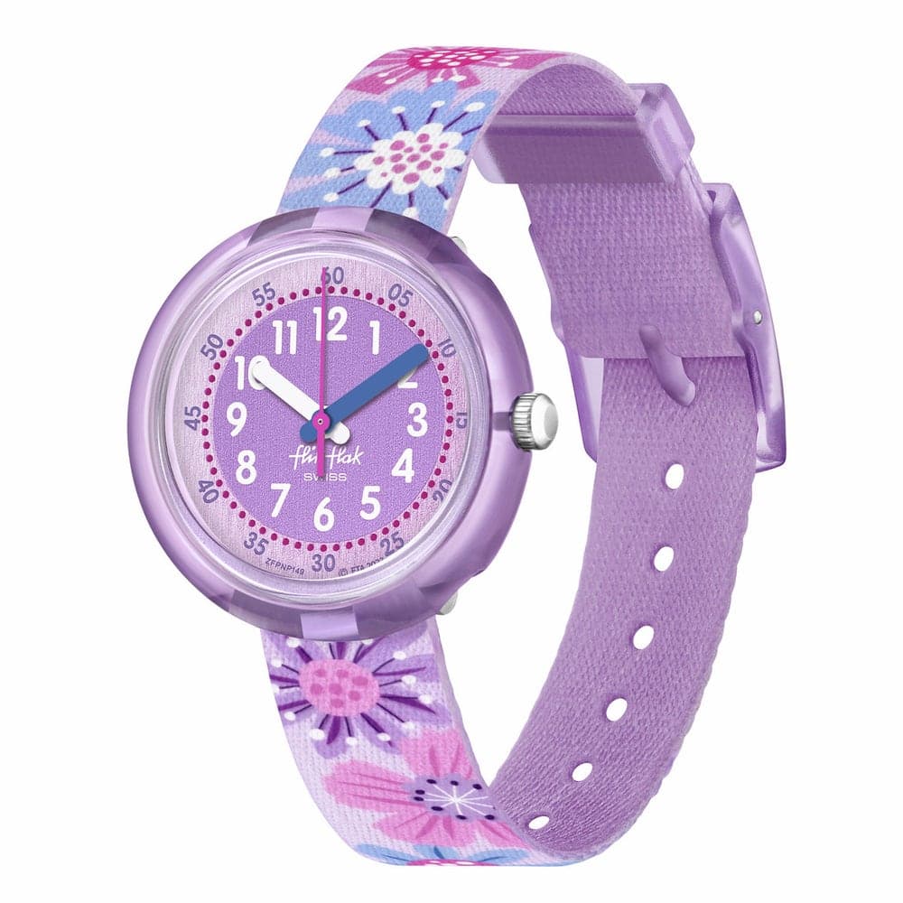 Flik Flak Montre quartz Fille Organized chaos Violet