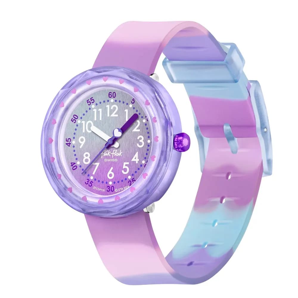 Flik Flak Montre quartz Fille Classroom creations Violet