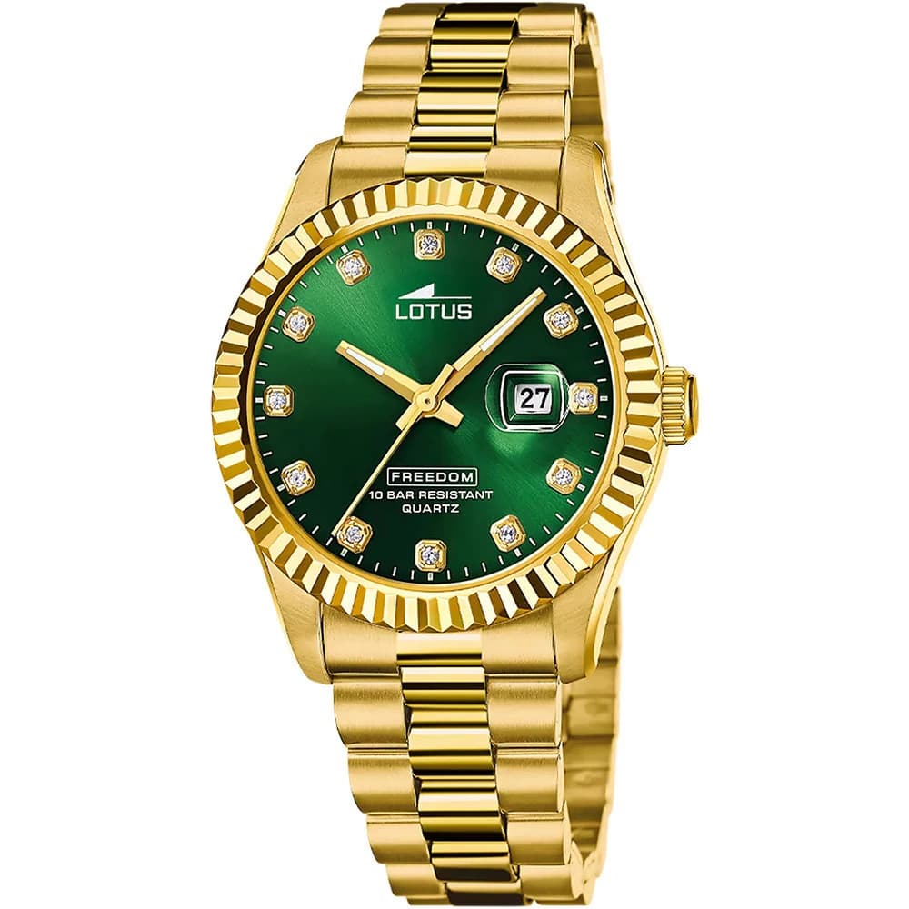 Lotus Montres Montre Lotus en Acier et PVD Doré