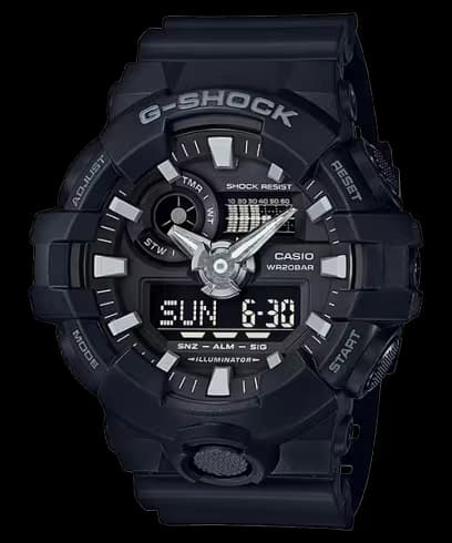 Casio GA-700-1B — cadran noir