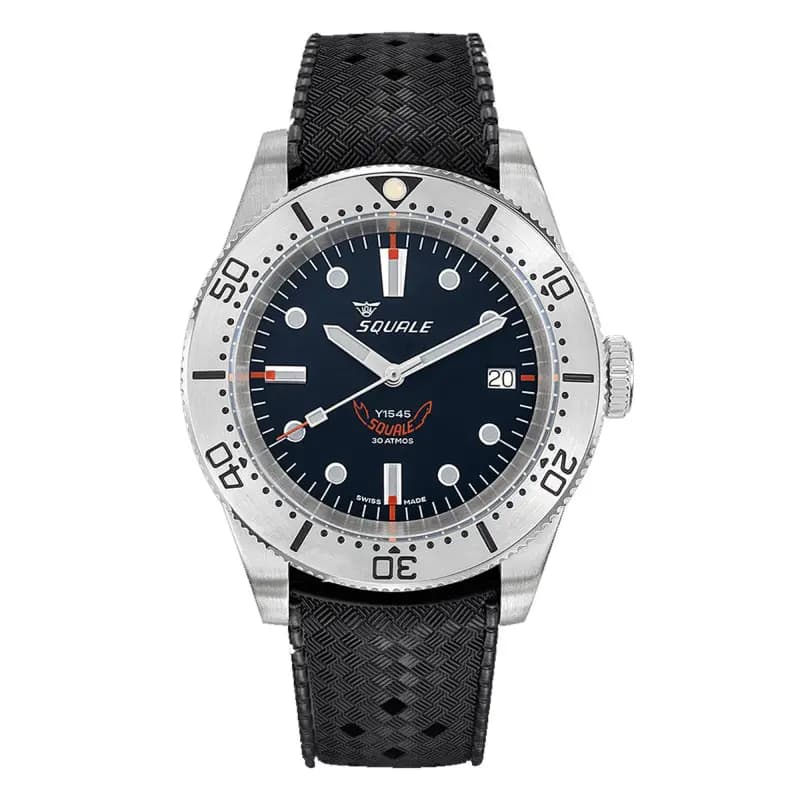 Squale Montre 1545 Steel Black 1545SSBK