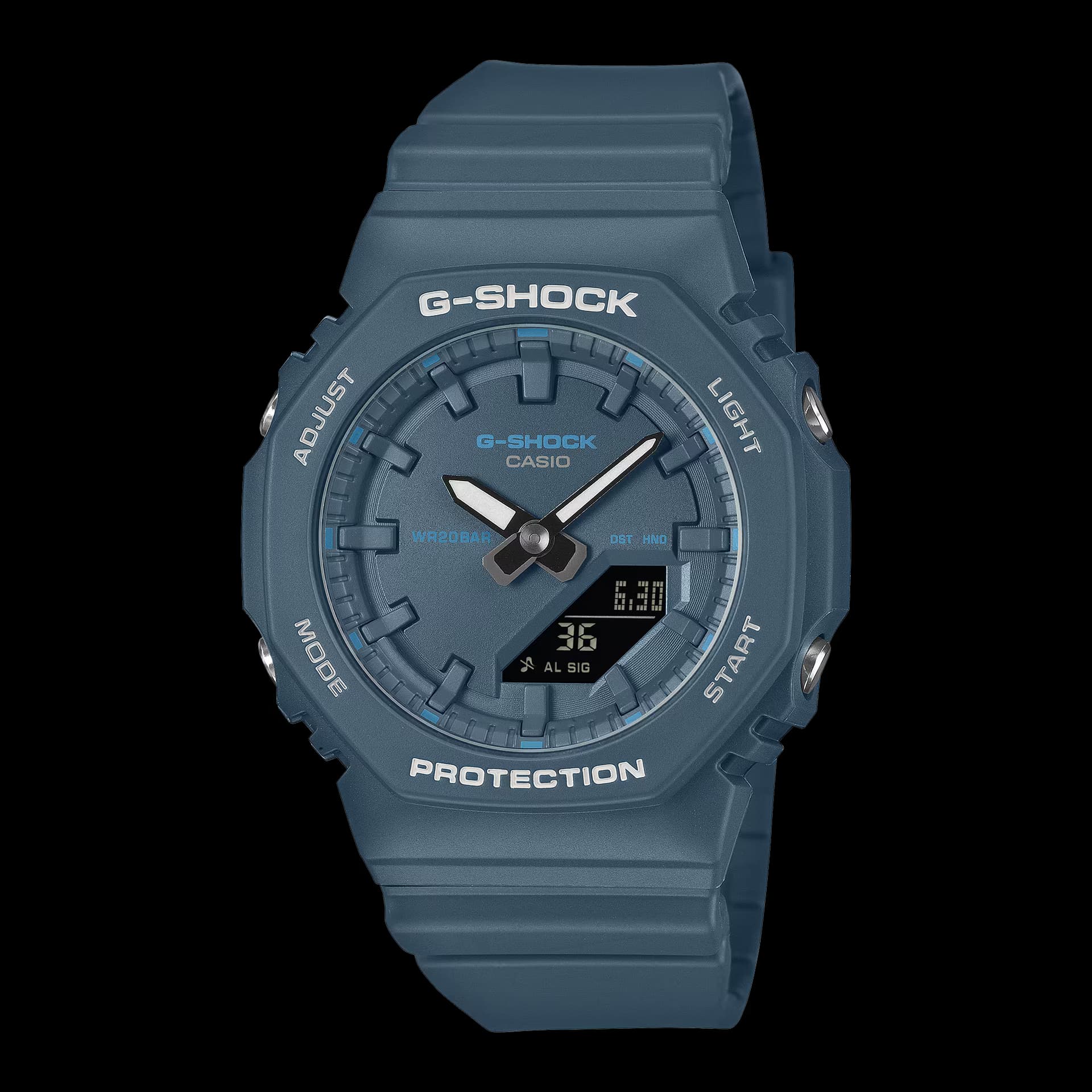 Casio G-Shock Classic — cadran bleu