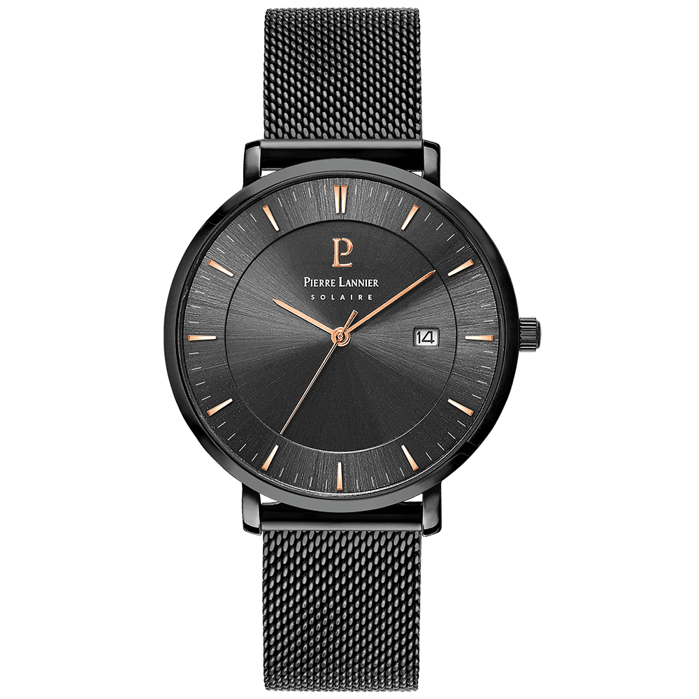 Pierre Lannier Montre Pierre Lannier en Métal Noir