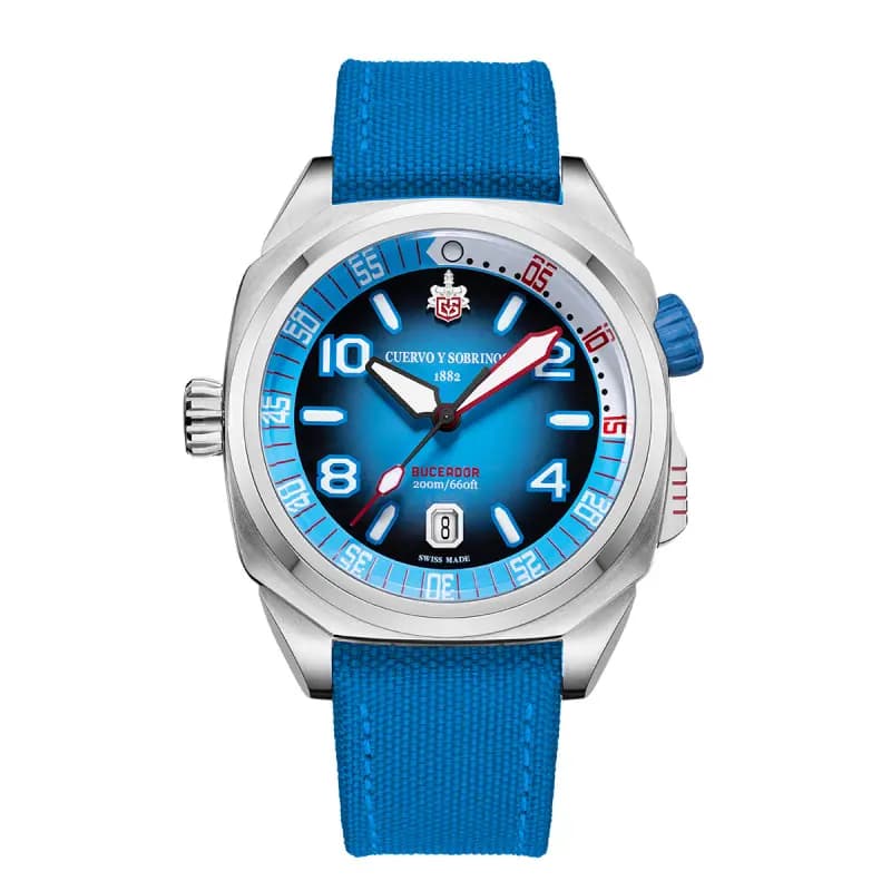 Cuervo y Sobrinos Montre Buceador Caribe 2860.1LB
