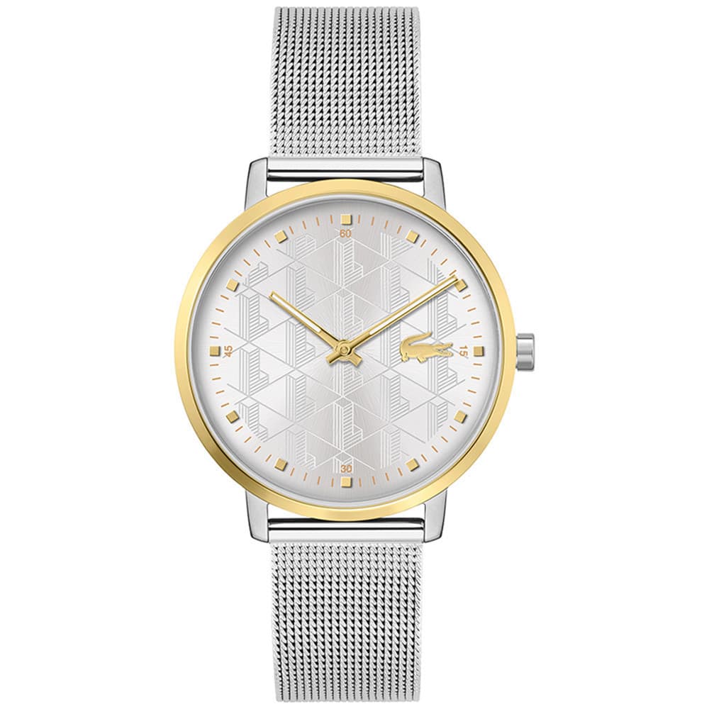 Lacoste Montre Lacoste Collection Crocorigin en Acier Argenté