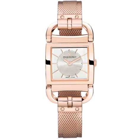Pequignet E. Montre Pequignet Attellage Quartz - Cadran Nacre Blanc - Bracelet - 5896438-A