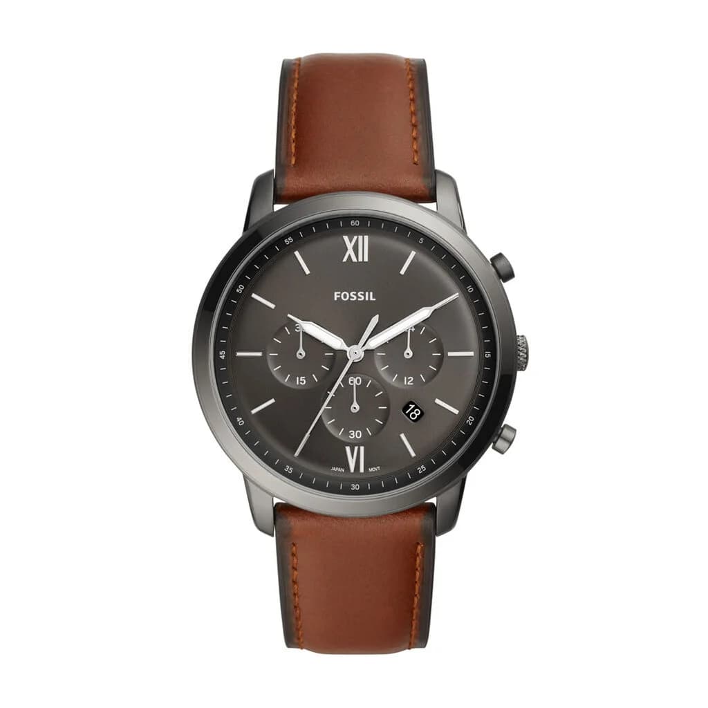 Fossil Neutra Chrono — cadran gris