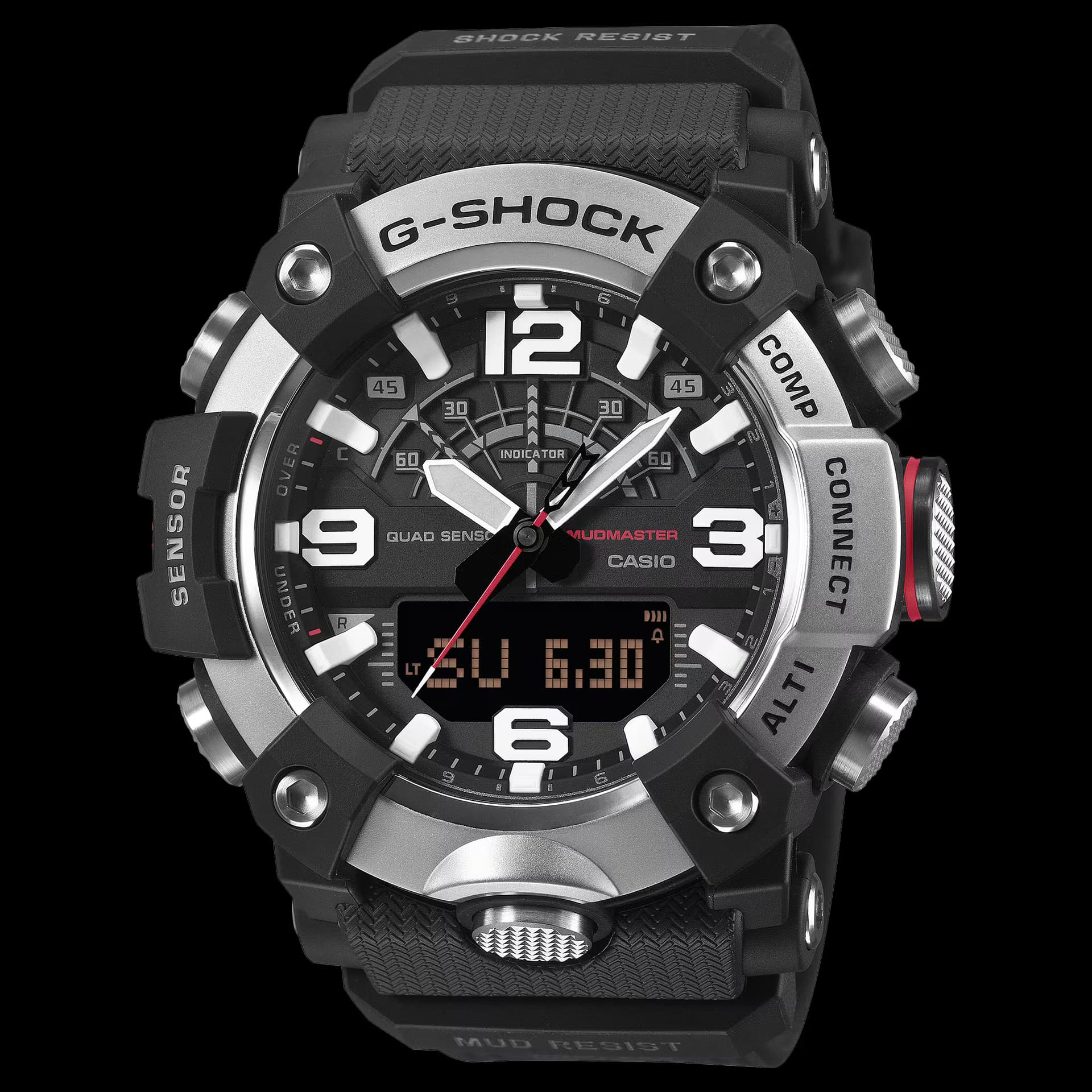 Casio G-Shock Master of G Mudmaster — cadran noir