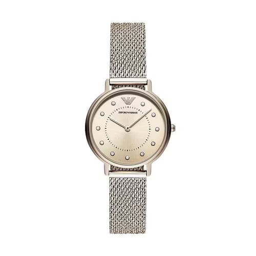 Emporio Armani Montre Analogique Femme Emporio Armani Acier Rose AR11129