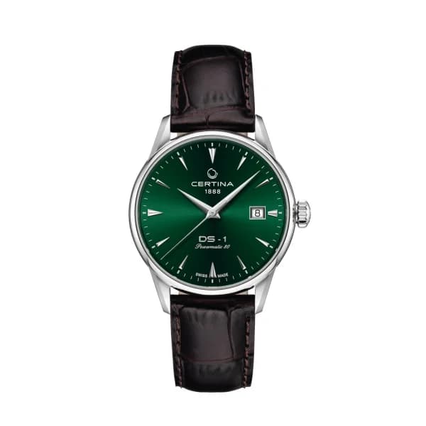 Certina Montre Certina DS-1 38mm Automatique Cadran Vert