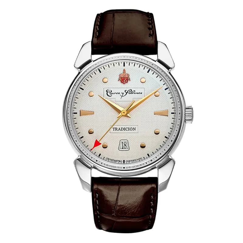 Cuervo y Sobrinos Montre Historiador Tradición 3195.1TS