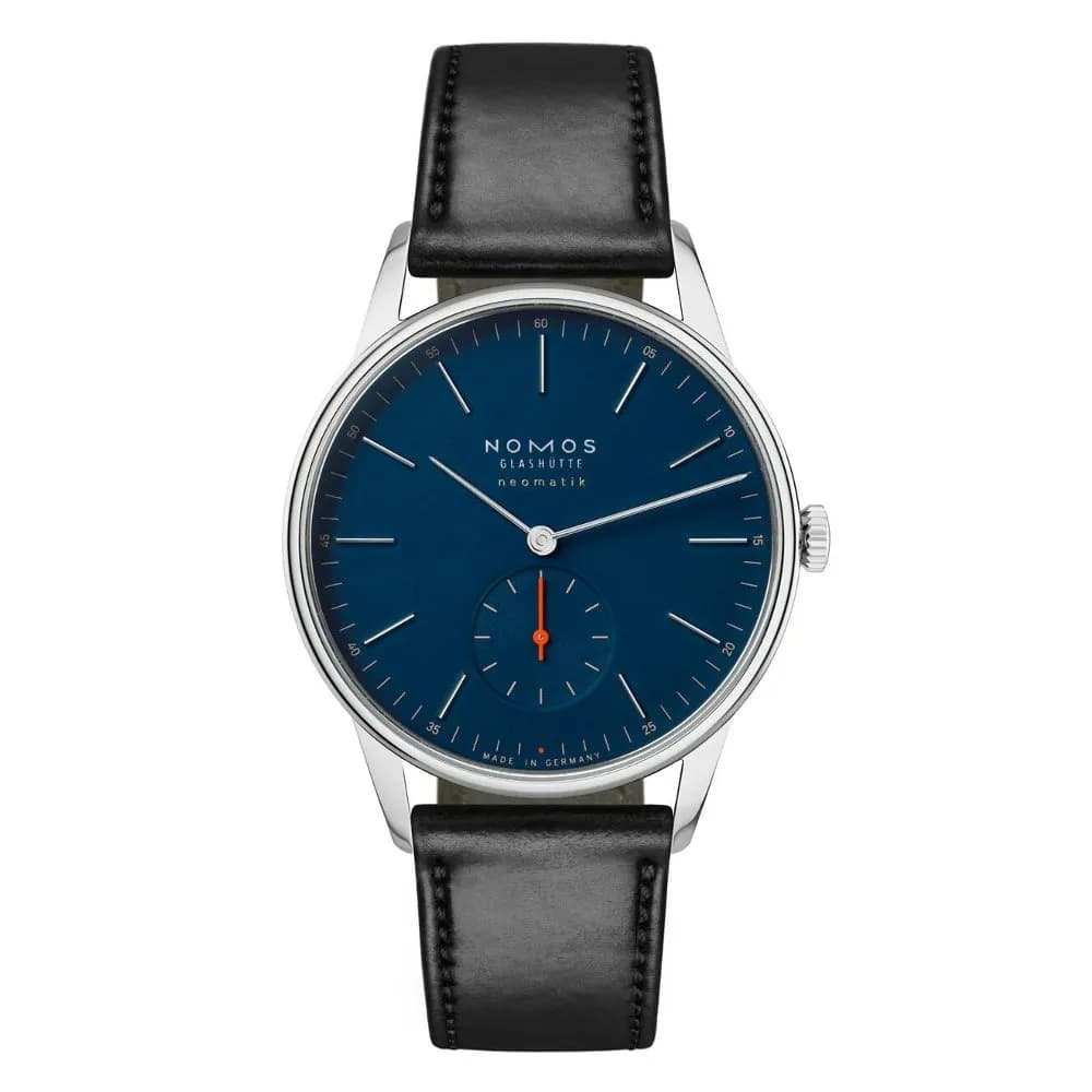 Nomos Orion neomatik 39 bleu nuit