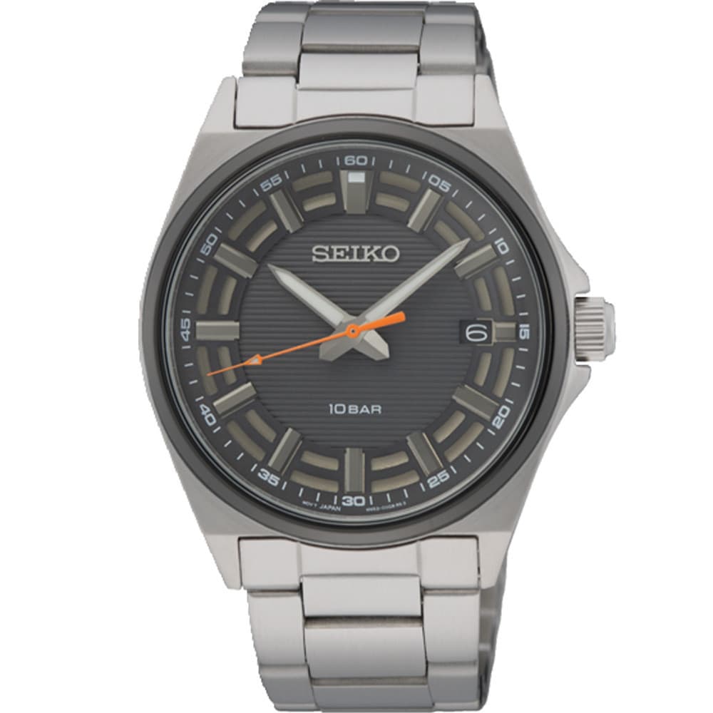 Seiko Sport — bracelet acier